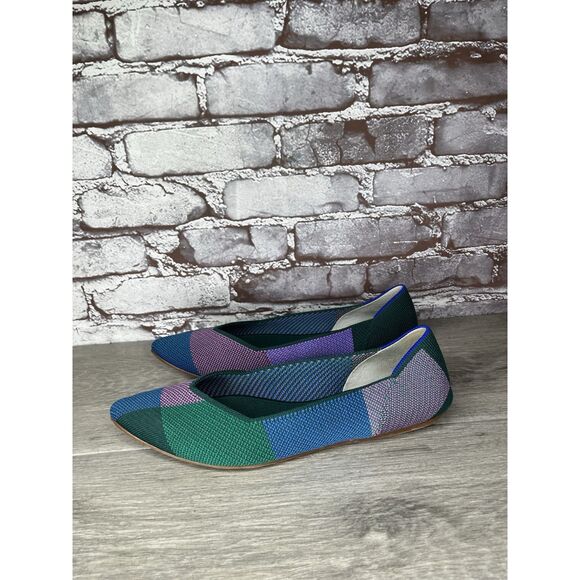 Rothys Fabric Pointed Toe Textile Slip On Ballet Flats Women’s Sz 9.5M US/40.5EU - Picture 14 of 16